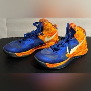 Nike Zoom Hyperfuse Game Royal White Team Orange Florida Men’s Sneakers Sz 9
